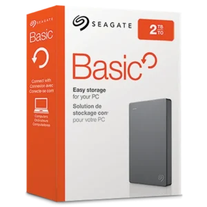 כונן HDD חיצוני | Seagate Basic Portable Drive | 2TB | USB 3.0 | 2.5
