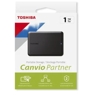 כונן HDD חיצוני | Toshiba Canvio Ready | 1TB | USB 3.2 GEN1 | 2.5