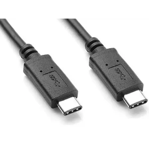 כבל USB 3.2 GEN1 תקע C זכר - C זכר 0.25 מטר תומך 5Gbps