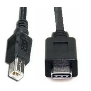 כבל USB תקע C זכר - 2.0 B זכר 3 מטר