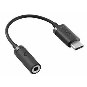 מתאם USB C לאודיו 3.5 מ"מ סטריאו עם צ'יפ DAC