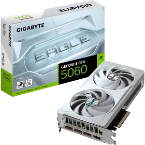 כרטיס מסך | Gigabyte GeForce RTX 5060 EAGLE ICE | 8 GB | GDDR7 | HDMI + 3DP | PCI-E 5.0