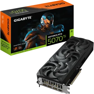 כרטיס מסך | Gigabyte GeForce RTX 5070 Ti Windforce 3 SFF 16GD | 16GB | GDDR7 | HDMI + 3DP | PCI-E 5.0