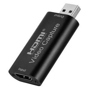 דונגל מתאם לכידת HDMI ל-USB2.0 להעברת תכני HD למחשב (לא לממירי כבלים)