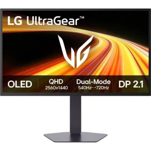 מסך מחשב | שטוח | 26.5" | LG UltraGear OLED | 27GX790B-B | 2K QHD | USB-C