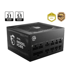 ספק כוח | MSI MAG A850GL PCIE5 | 850W | 80 PLUS Gold | Full Modular במלאי