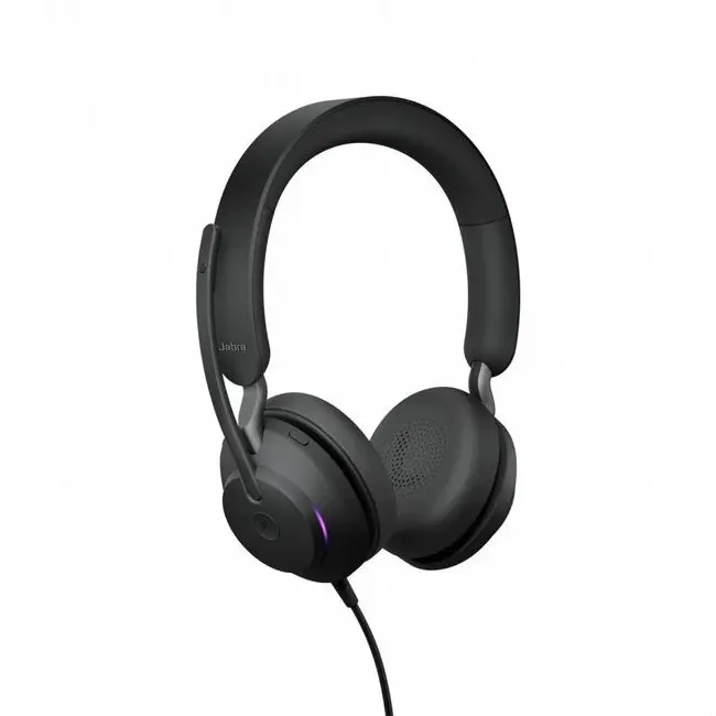 אוזניות חוטיות עם מיקרופון Jabra Evolve2 40 SE MS 24189-999-799