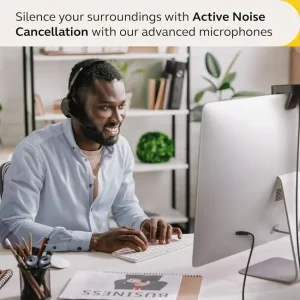 אוזניות אלחוטיות Jabra Evolve2 55 Link380C MS Stereo 25599-999-899