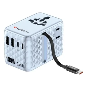 מתאם נסיעות Verbatim Charge 'n' Travel 30192