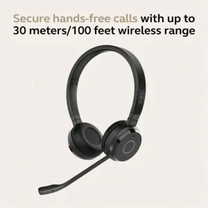 אוזניות אלחוטיות Jabra Evolve 65 TE Link 390a MS Stereo Headset 6699-833-309