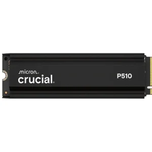 כונן SSD Crucial P510 1TB עם גוף קירור CT1000P510SSD5