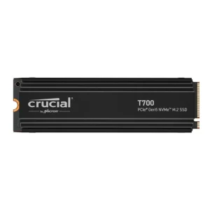 כונן SSD Crucial T700 2TB עם גוף קירור CT2000T700SSD5