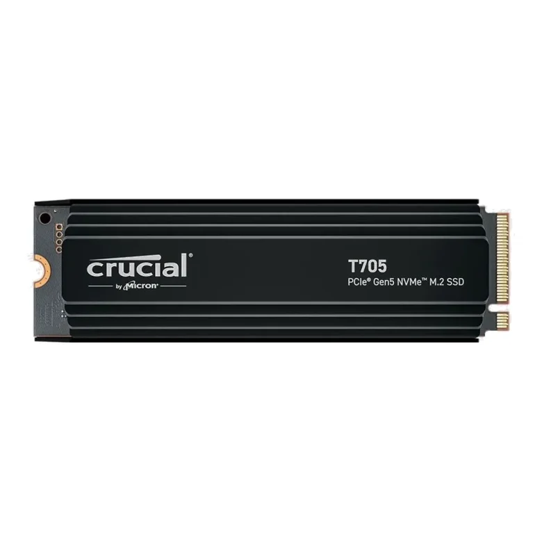 כונן SSD Crucial T705 2TB עם גוף קירור CT2000T705SSD5