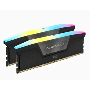 זיכרון למחשב נייח Corsair Vengeance RGB | 32GB (2x16GB) | DDR5 | 5200MHz | CL40 | XMP | DIMM
