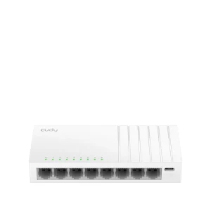 מתג רשת CUDY GS108U | 8-Port Gigabit | הזנת USB-C