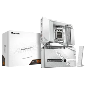 לוח אם | Gigabyte B850 AORUS STEALTH ICE (Rev. 1.1) | DDR5 | Wi-Fi 7