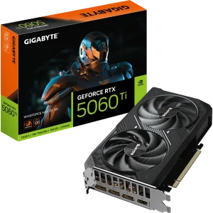 כרטיס מסך | Gigabyte GeForce RTX 5060 Ti WINDFORCE MAX OC | 8 GB | GDDR7 | HDMI + 3DP | PCI-E 5.0