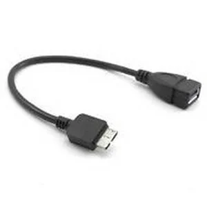 כבל OTG ל-NOTE 3 מ-USB 3.0 MICRO B זכר - USB2.0 נקבה באורך 10 ס"מ