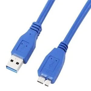 כבל USB3.0 מ-A זכר ל-MICRO B זכר מקצועי + פריט 1 מטר