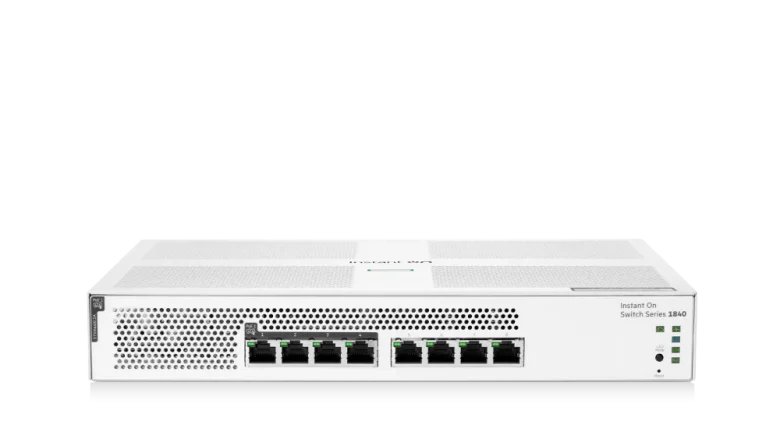 רכזת רשת / ממתג PoE HPE Aruba Instant On 1840 8G 65W S5E26A