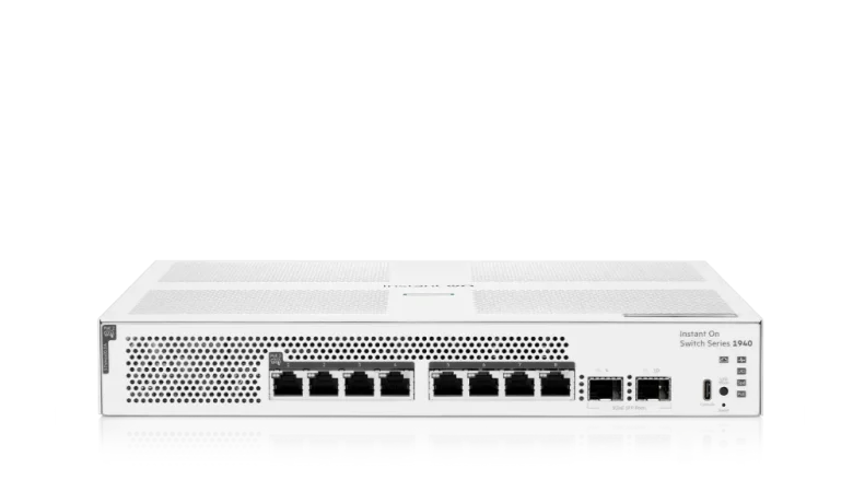 רכזת רשת / ממתג PoE HPE Aruba Instant On 1940 8G 2F 124W S4A29A