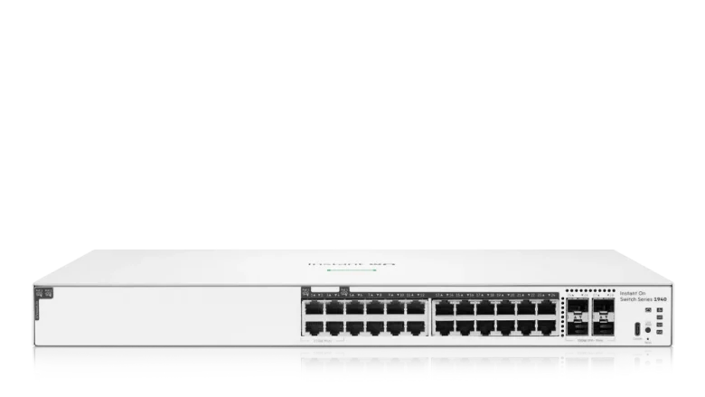 רכזת רשת / ממתג Multi-Gig PoE HPE Aruba Instant On 1940 24P 370W S4A32A
