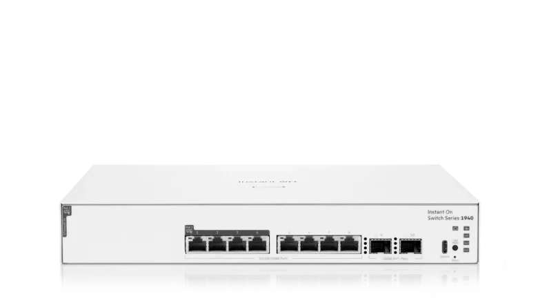 רכזת רשת / ממתג Multi-Gig PoE HPE Aruba Instant On 1940 8P 120W S4A36A