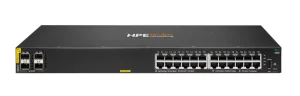 רכזת רשת / ממתג מנוהל PoE HPE Aruba CX 6000 24G 4SFP 370W R8N87B
