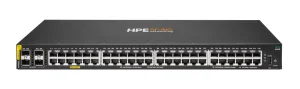 רכזת רשת / ממתג מנוהל PoE HPE Aruba CX 6000 48G 4SFP 370W R8N85B