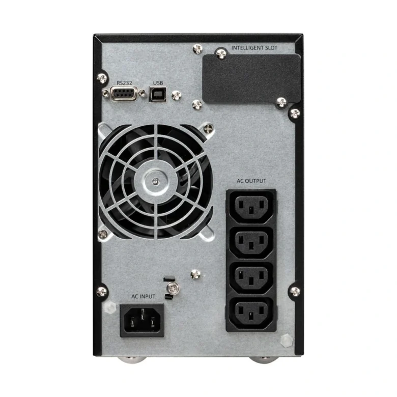 אל פסק Eaton 9E1000I – חיבורים בגב המכשיר