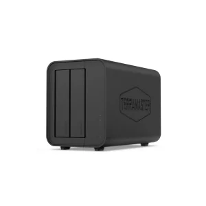 שרת אחסון NAS TerraMaster F2-424 | 2 מפרצי SATA | ללא כוננים – תמונה 1