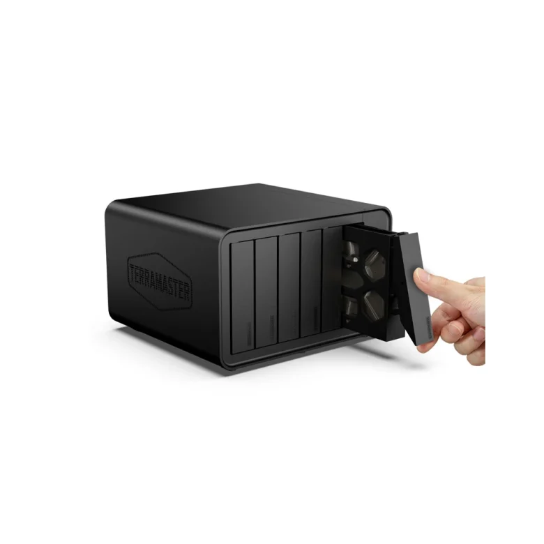 שרת אחסון NAS TerraMaster F6-424 Max | 6 מפרצי SATA | ללא כוננים – תמונה 3