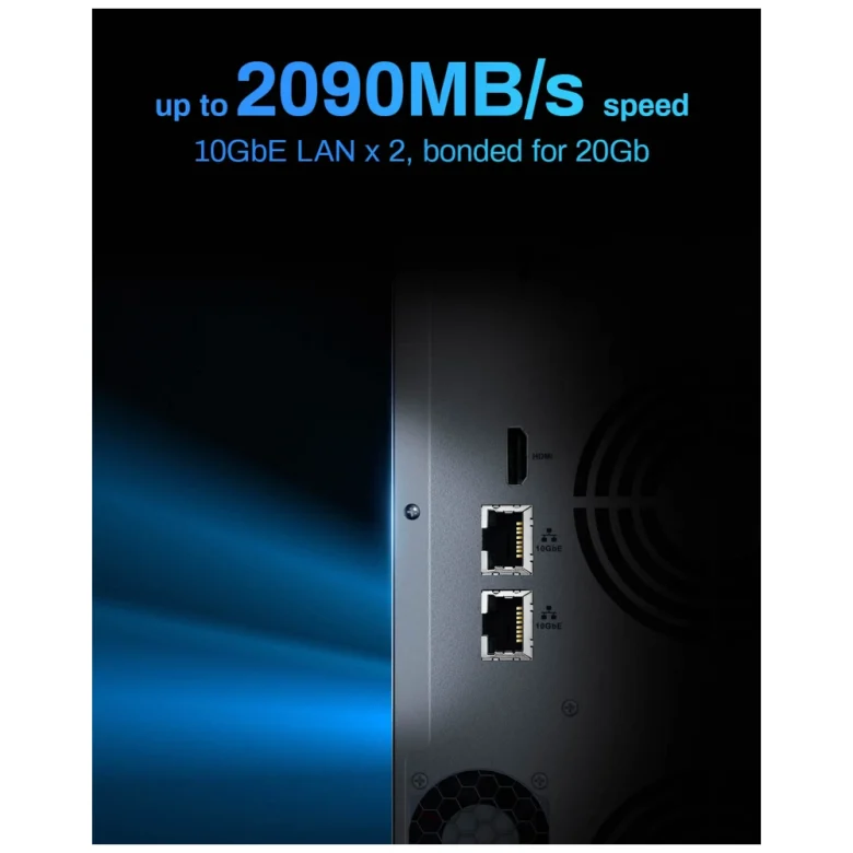 שרת אחסון NAS TerraMaster T12-500Pro | 12 מפרצי SATA | ללא כוננים – תמונה 3
