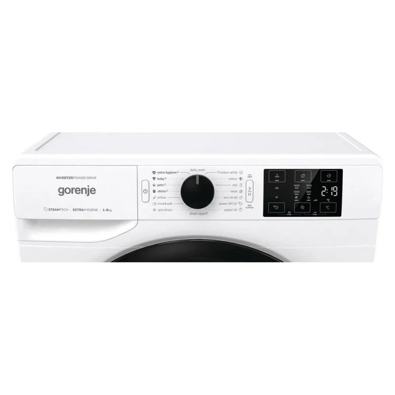 מכונת כביסה Gorenje WNEI86BS – לוח הבקרה