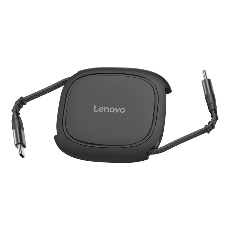 Lenovo 240w Usb C Retractable Cable Black Gx91v57058 02