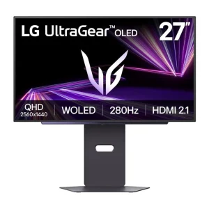 מסך גיימינג LG 27GX700A-B – מבט קדמי