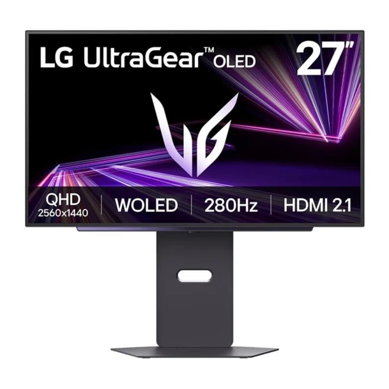 מסך גיימינג LG 27GX700A-B – מבט קדמי