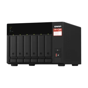 שרת אחסון NAS QNAP TS-673A-8G עם שישה מפרצים