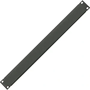 פנל עיוור 19'' 1U מתכתי שחור