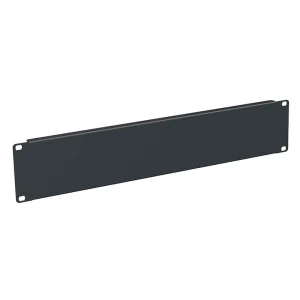 פנל עיוור 19'' 2U מתכתי שחור