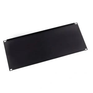 פנל עיוור 19'' 4U מתכתי שחור