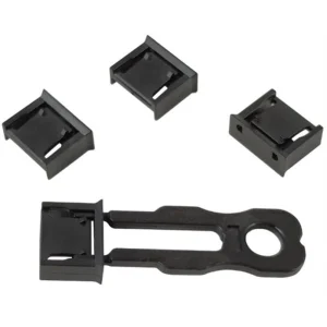 סט 6 חוסמי שקע USB A + מפתח אחד