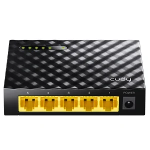 מתג רשת Cudy GS105D עם 5 פורטים ג'יגה 10/100/1000