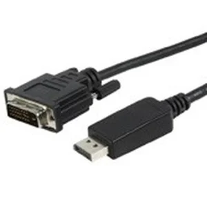 כבל DISPLAYPORT - DVI באורך 15 מטר תומך 1080P@60HZ