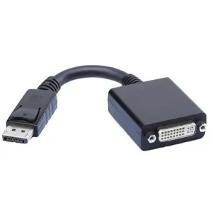 כבל מתאם אקטיבי DISPLAYPORT ל-DVI נקבה תומך 4K@60HZ