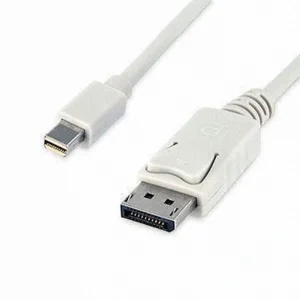 כבל MINI DISPLAY PORT זכר ל-DISPLAY PORT זכר באורך 5 מטר תומך 4K@30Hz