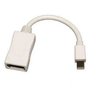 כבל מתאם MINI DISPLAY PORT ל-DP נקבה באורך 20 ס"מ תומך 8K@60HZ / 4K@144HZ