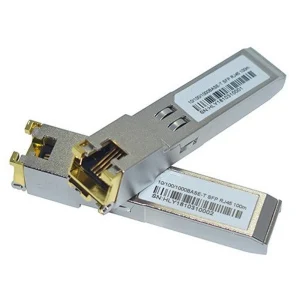 טרנסיבר SFP (מיניג'ביק) תעשייתי ל-10/100/1000BASE-T RJ45 תואם MSA/CISCO