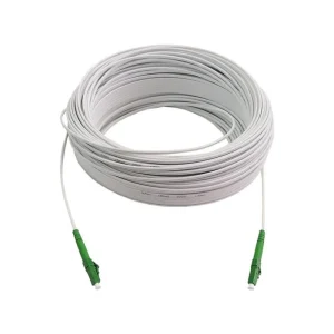 מגשר SM סימפלקס משוריין LC/APC - LC/APC עם ראשים מוגנים להשחלה 10 מטר
