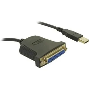 כבל USB - פרללי 25 פינים נקבה איכותי תומך Windows 8 / 8.1 / 10